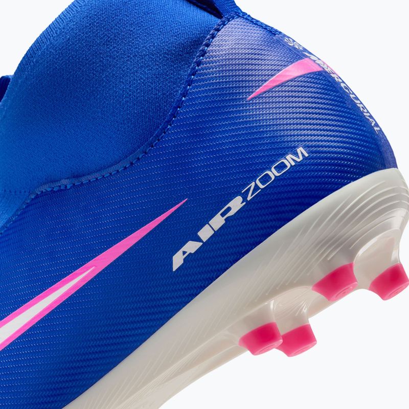 Dětské fotbalové kopačky Nike Mercurial Superfly 10 Academy FG/MG racer blue/white 11