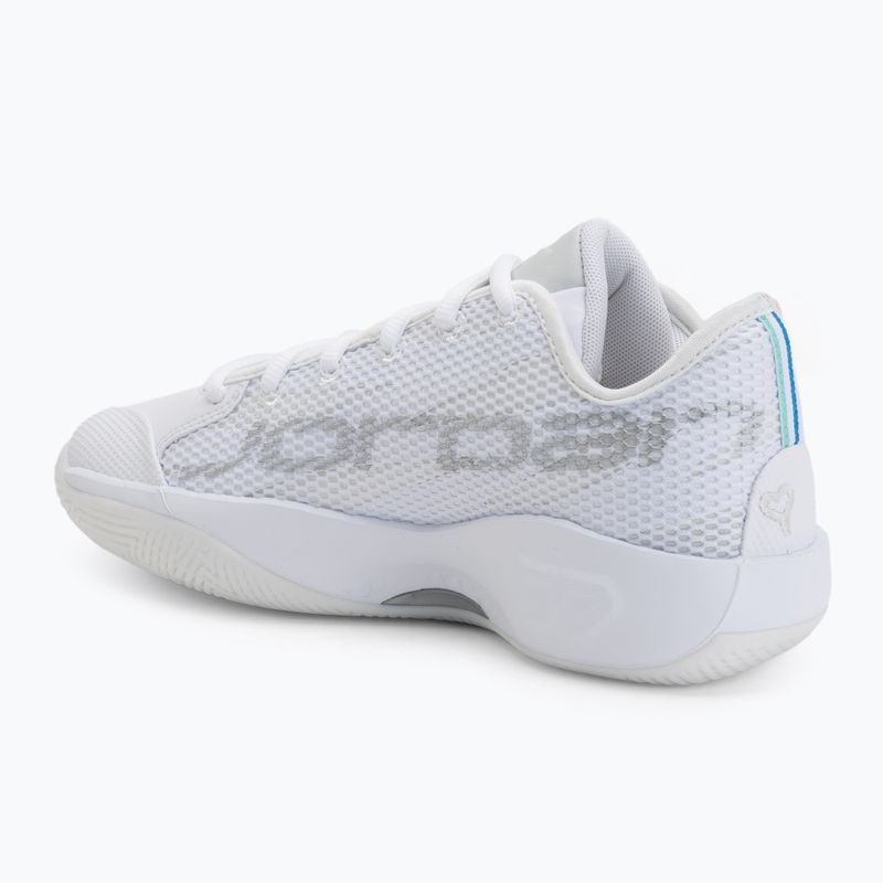 Pánské basketbalové boty Nike Jordan Luka 77 white/metallic silver/photon dust 3