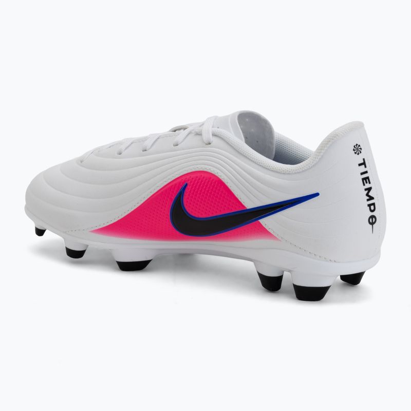 Dětské kopačky Nike Tiempo Maestro Club Jr FG/MG white/racer blue/pink blast/black 3