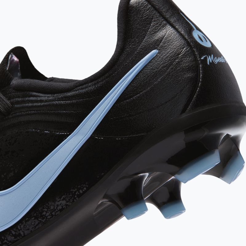 Dětské kopačky Nike Tiempo Maestro Academy Jr FG/MG black/ice blue 10
