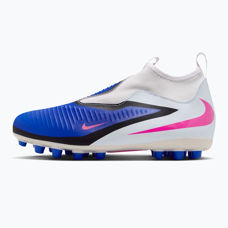 Dětské kopačky Nike Jr. Phantom 6 High Academy FG/MG racer blue/white/pink blast 9