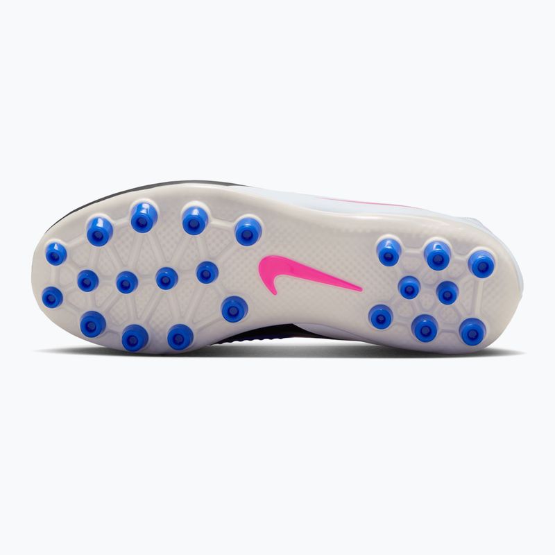 Dětské kopačky Nike Jr. Phantom 6 High Academy FG/MG racer blue/white/pink blast 12
