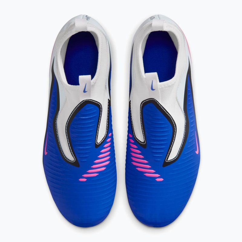 Dětské kopačky Nike Jr. Phantom 6 High Academy FG/MG racer blue/white/pink blast 13
