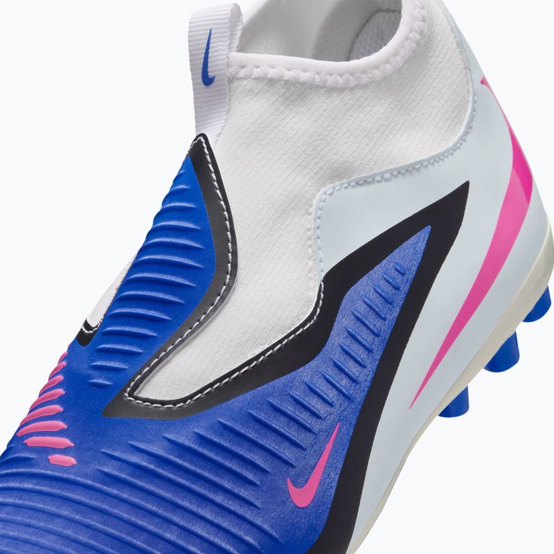 Dětské kopačky Nike Jr. Phantom 6 High Academy FG/MG racer blue/white/pink blast 14