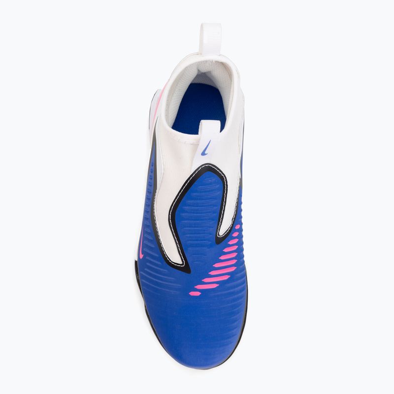 Dětské kopačky Nike Phantom 6 High Academy TF racer blue/white/pink blast 5