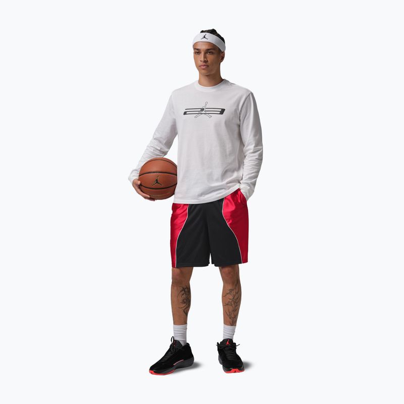 Pánské basketbalové šortky Nike Jordan Sport black/white/gym red 2
