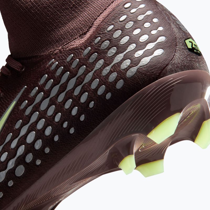 Pánské fotbalové kopačky Nike Zoom Superfly 10 Pro Kylian Mbappe FG plum eclipse/metallic silver 6