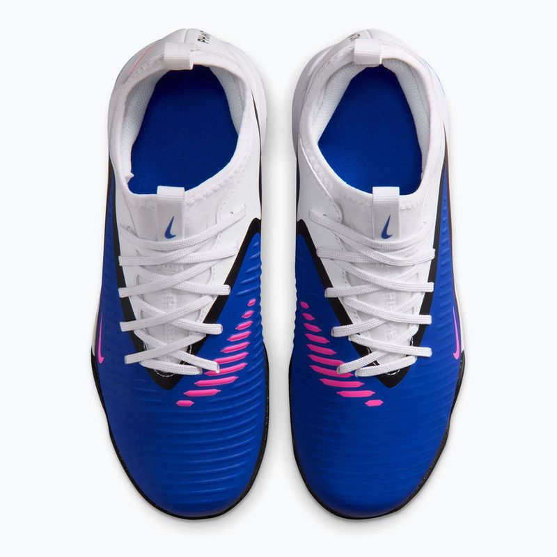 Dětské kopačky Nike Jr. Phantom 6 Low Academy TF racer blue/white/pink blast 8