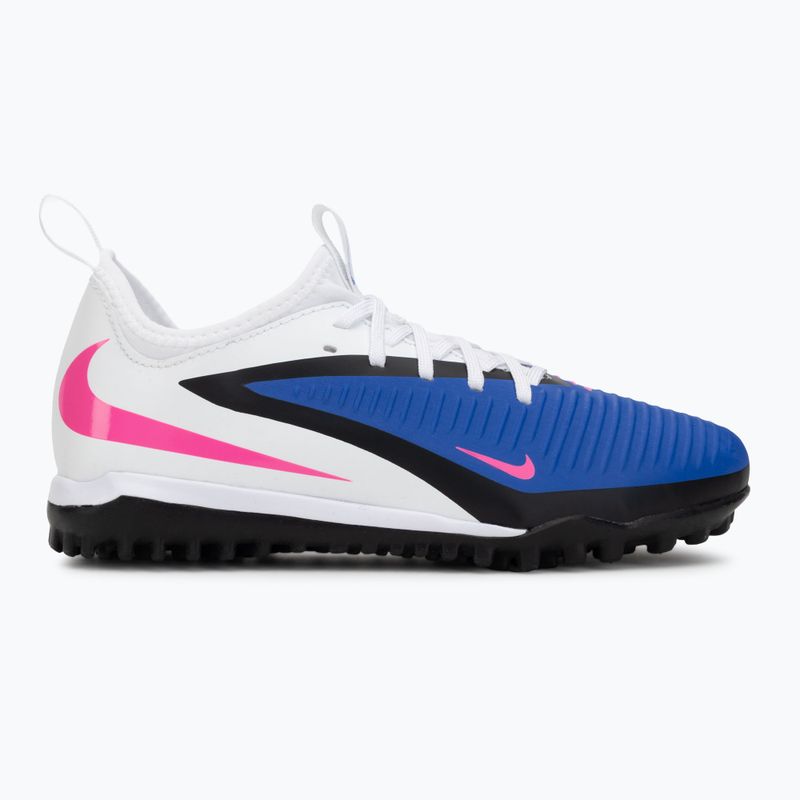 Dětské kopačky Nike Jr. Phantom 6 Low Academy TF racer blue/white/pink blast 2