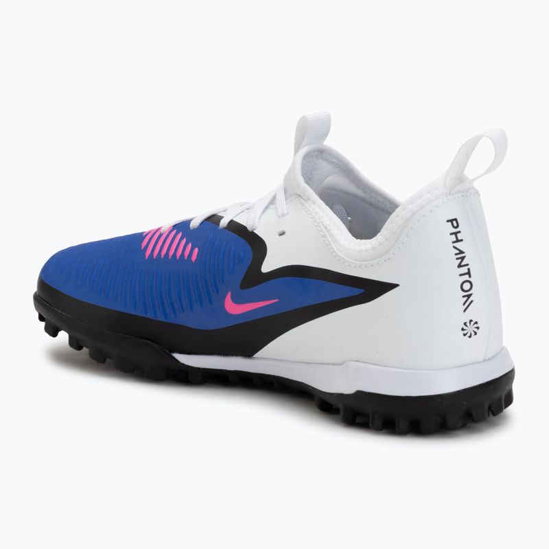 Dětské kopačky Nike Jr. Phantom 6 Low Academy TF racer blue/white/pink blast 3