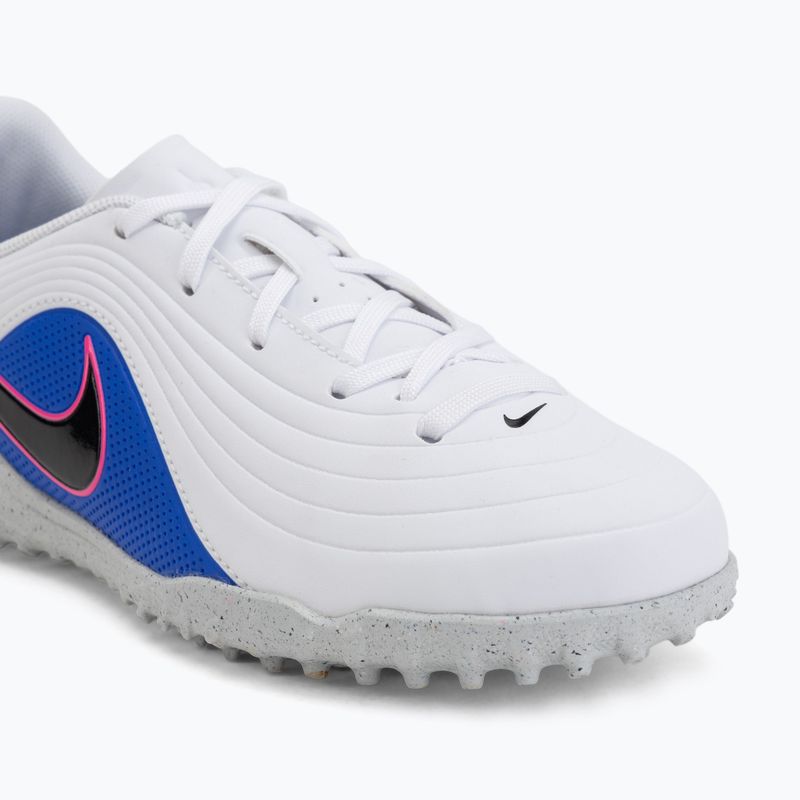 Dětské kopačky Nike Tiempo Maestro Club Jr TF white/racer blue/pink blast/black 7