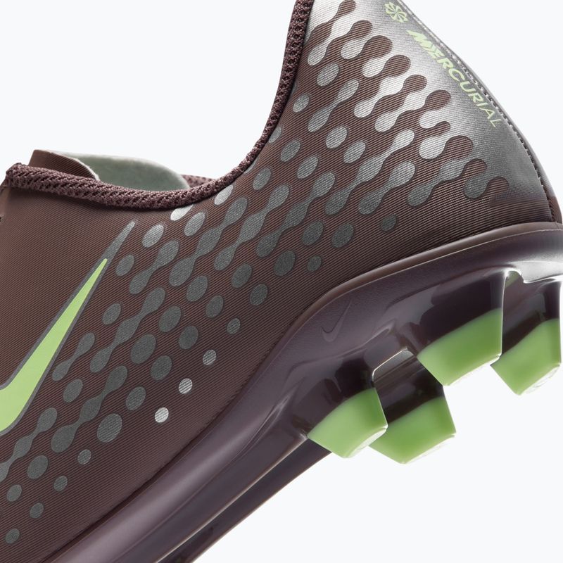 Dětské fotbalové kopačky Nike Vapor 16 Club Kylian Mbappe FG/MG plum eclipse/metallic silver 8