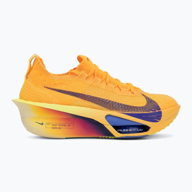 Běžecké boty Nike Alphafly 3 laser orange/citron pulse/indigo burst 2