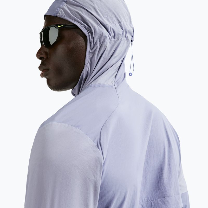 Pánská běžecká bunda Nike Stride Dri-Fit iron purple/indigo haze 5