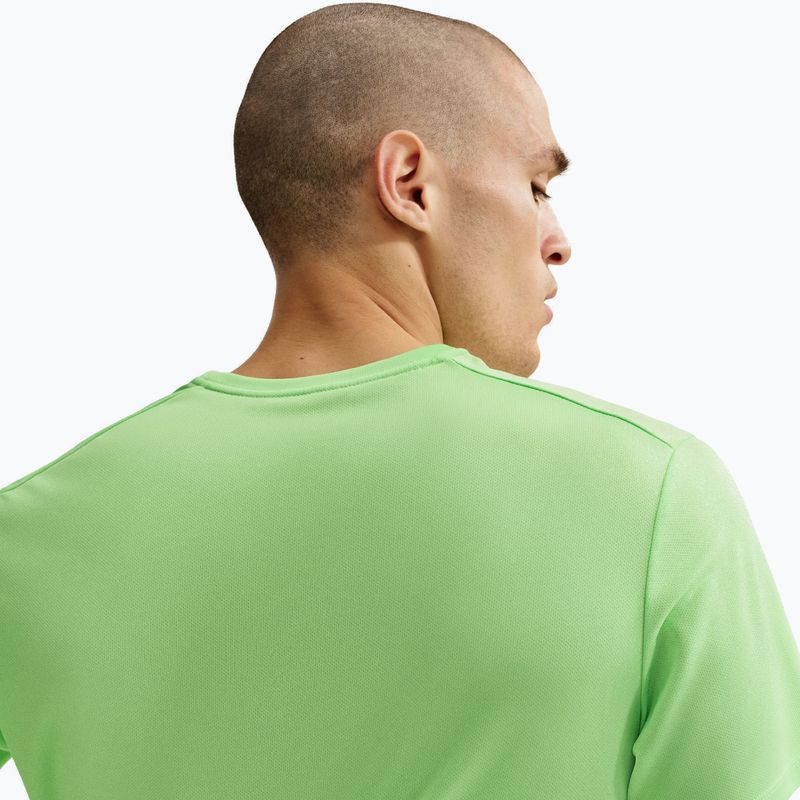 Pánské běžecké tričko Nike Miler Dri-Fit UV lime blast 6