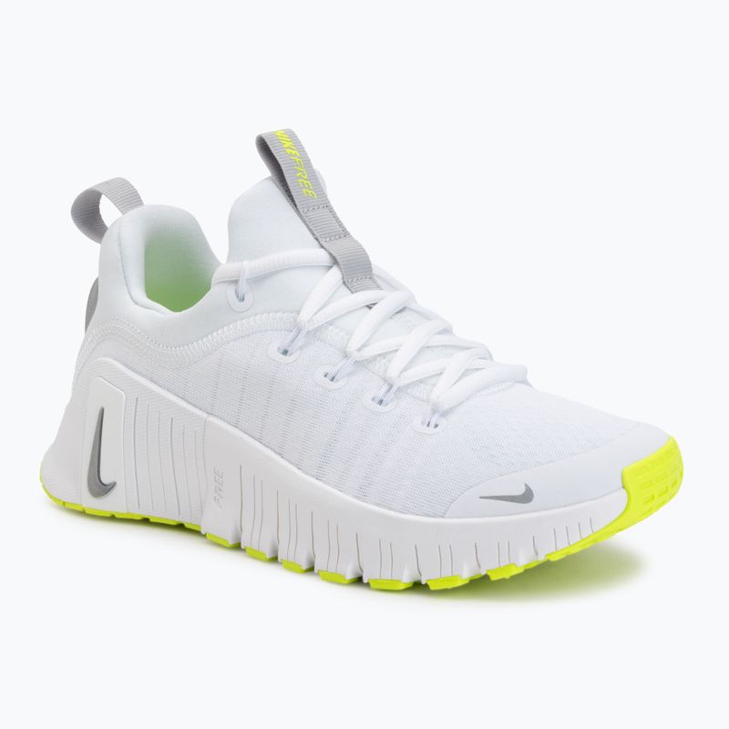 Dámské tréninkové boty Nike Free Metcon 6 white/volt/metallic silver