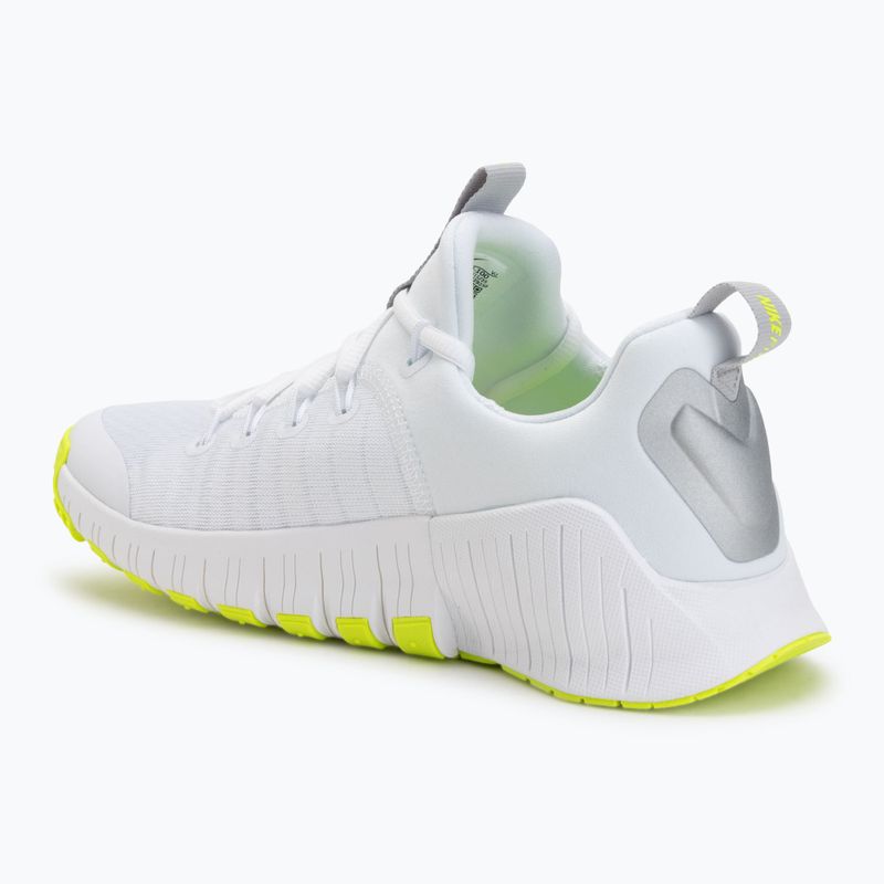 Dámské tréninkové boty Nike Free Metcon 6 white/volt/metallic silver 3