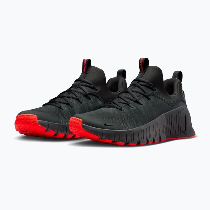 Pánské tréninkové boty Nike Free Metcon 6 dark smoke grey/bright crimson/black 3