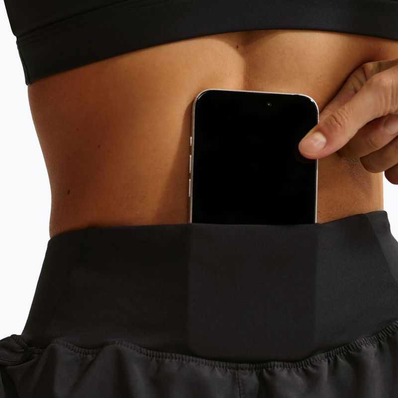 Dámské běžecké šortky Nike Tempo Swoosh Dri-Fit Mid-Rise Brief-Lined black/white 7