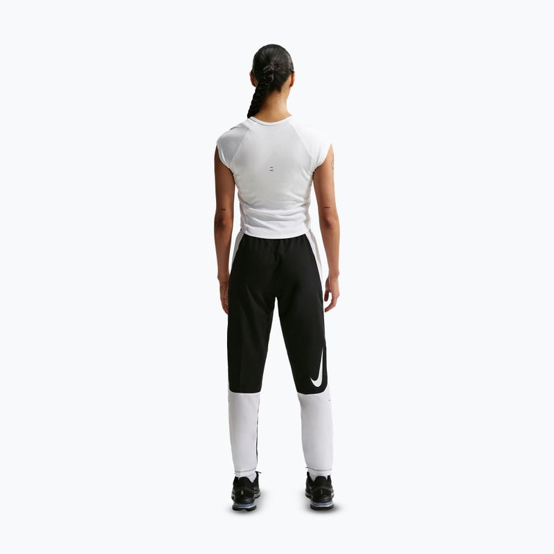 Dámské běžecké tričko Nike Swoosh Run Dri-Fit white/photon dust/black 4