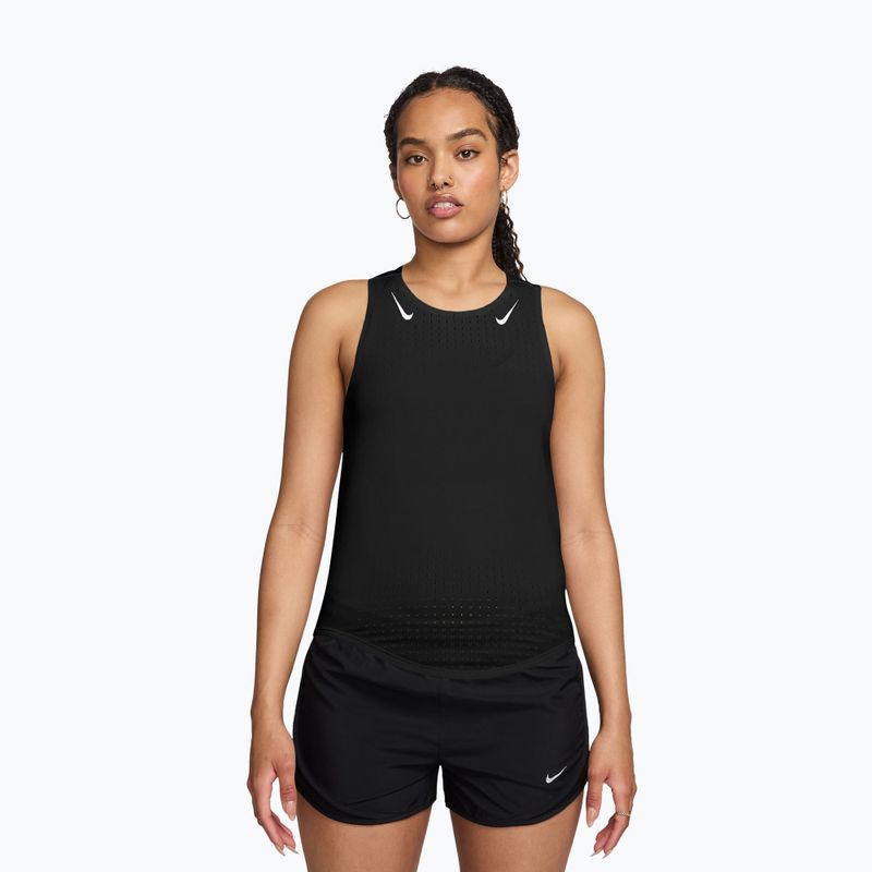 Dámské běžecké tílko Nike AeroSwift Dri-Fit ADV Singlet black/white