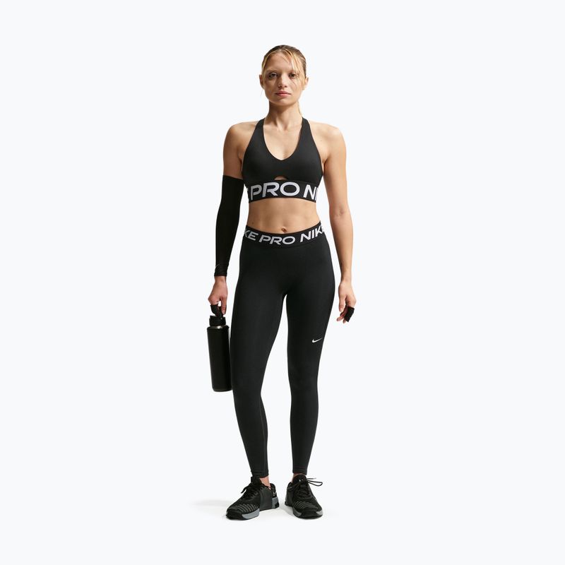 Tréninková podprsenka Nike Pro Sculpt Medium Support black/white/white 2
