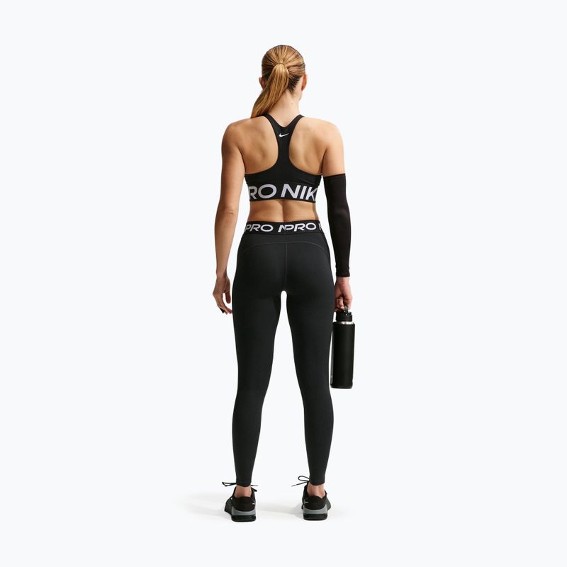 Tréninková podprsenka Nike Pro Sculpt Medium Support black/white/white 3