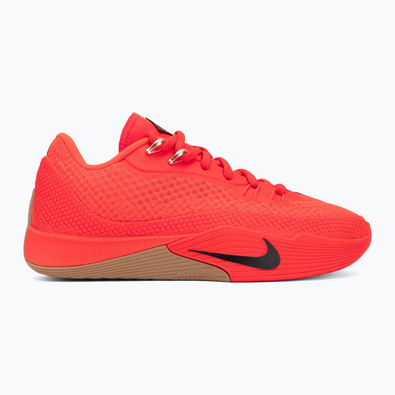 Pánské basketbalové boty Nike Street Flare bright crimson/gum light brown/black 2