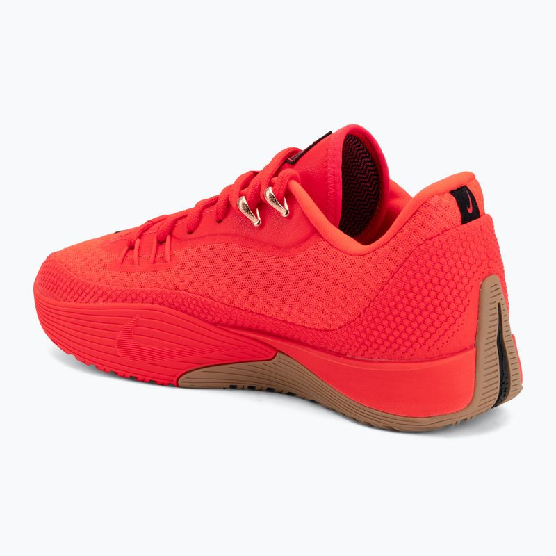 Pánské basketbalové boty Nike Street Flare bright crimson/gum light brown/black 3