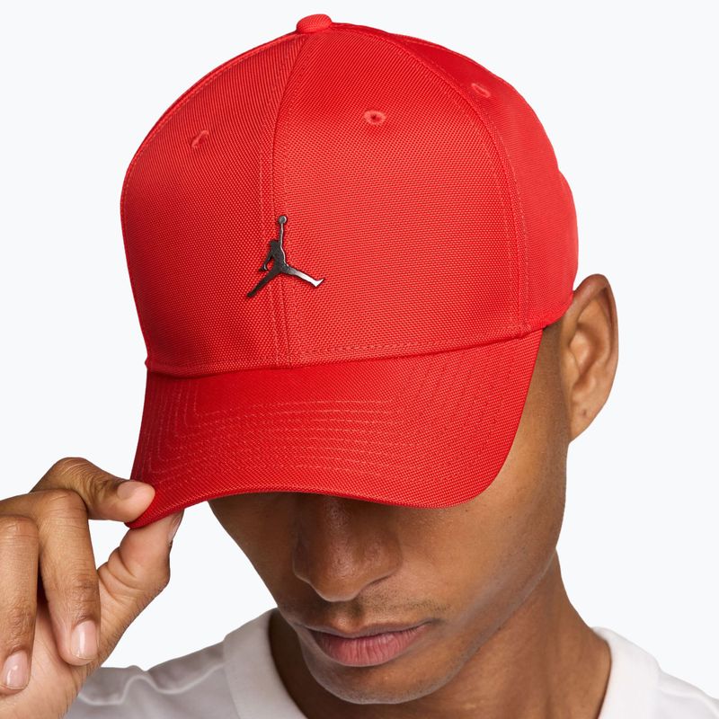 Kšiltovka Jordan Rise Structured Metal Jumpman chile red/r511 8
