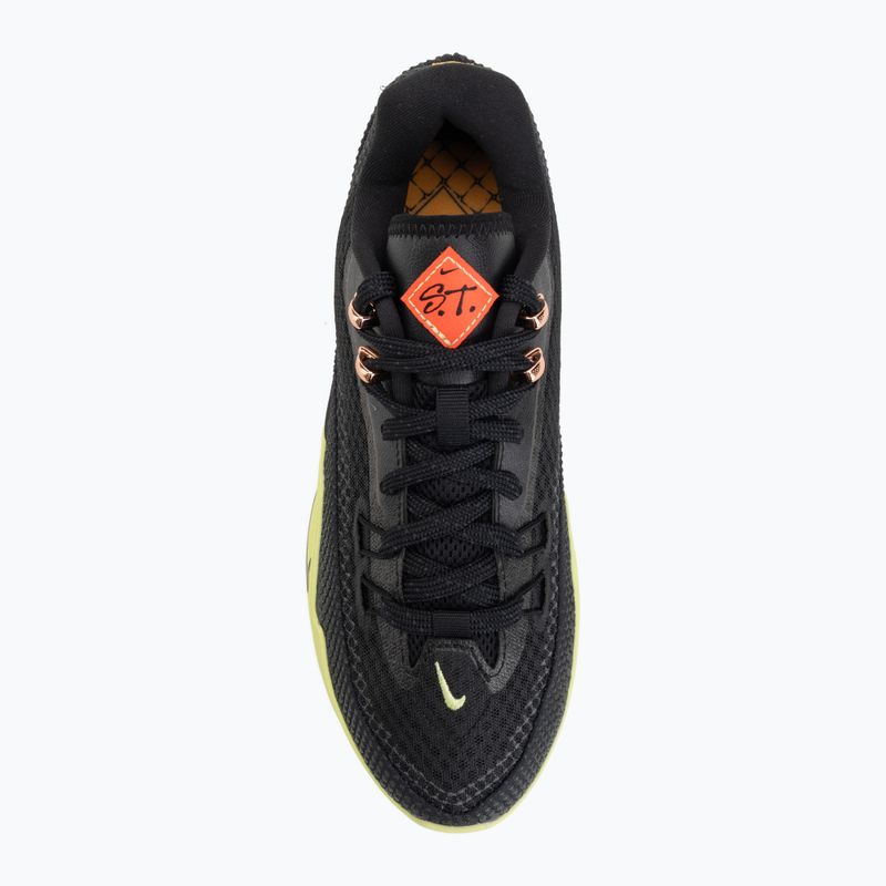 Pánské basketbalové boty Nike Street Flare black/light lemon twist/desert dust/black 5