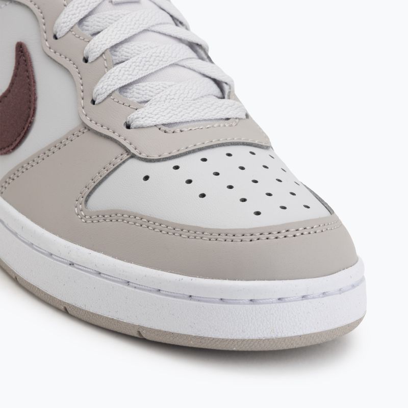 Dětské tenisky Nike Court Borough Low Essential+ vast grey/moon particle/white/tattoo 7