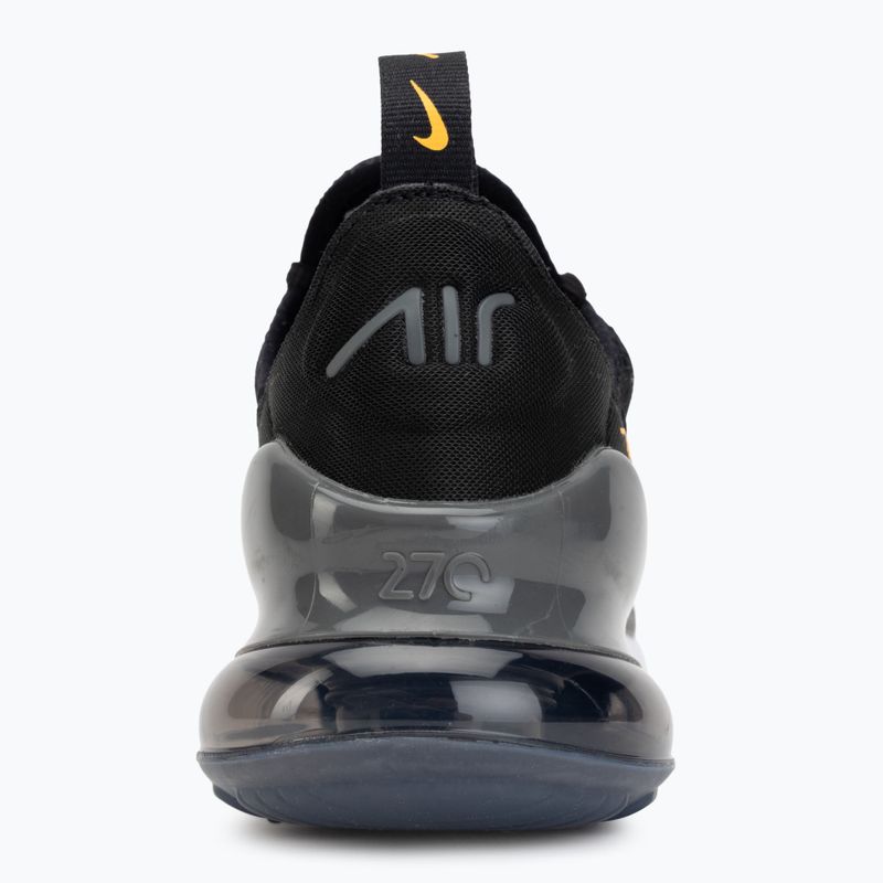 Dětské boty Nike Air Max 270 black/laser orange/metallic copper 6