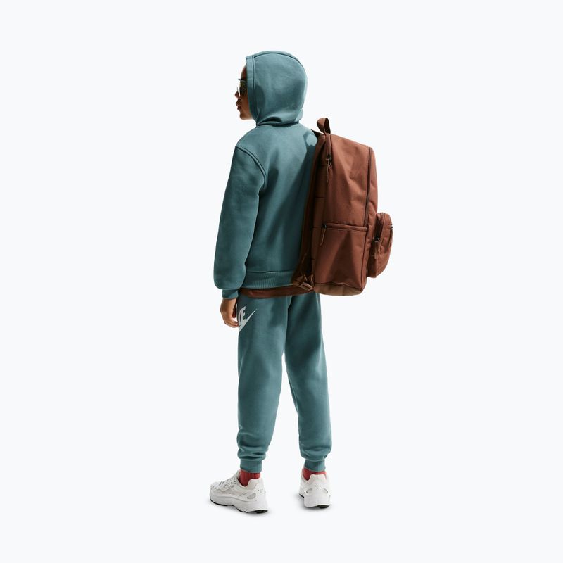 Dětská mikina Nike Club Fleece Hoodie mineral slate/white 4