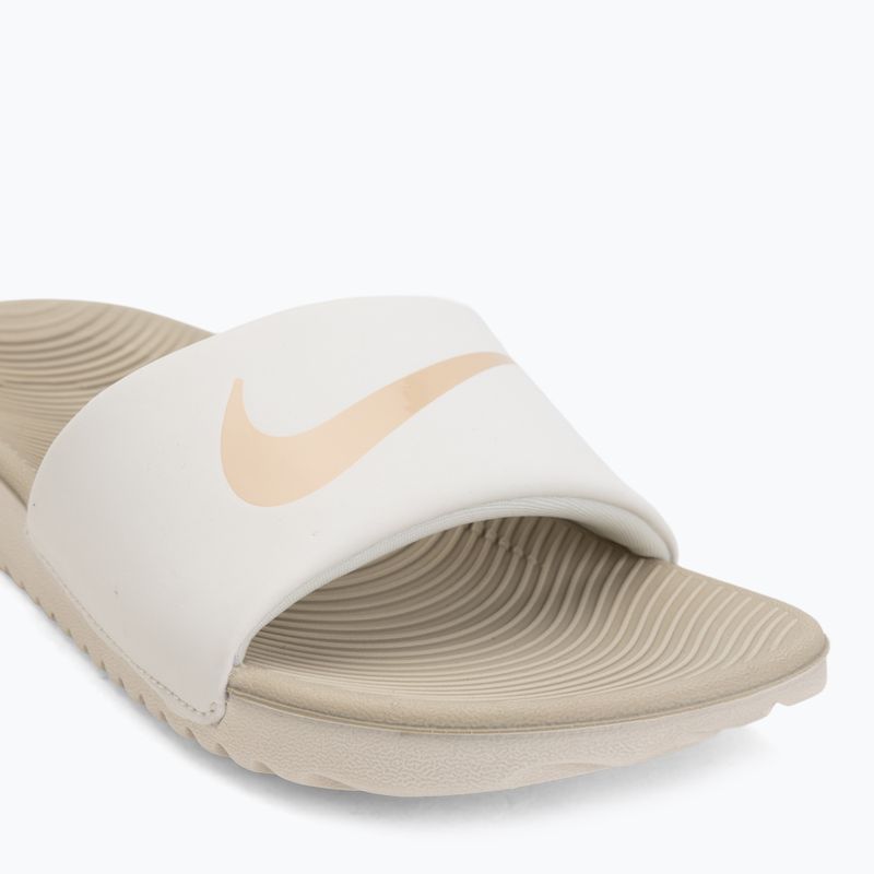 Dětské pantofle Nike Phantom/Sanddrift coffee 7