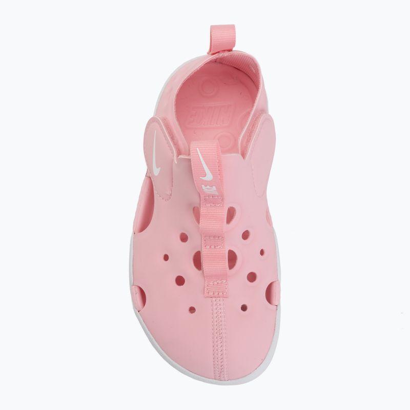 Dětské sandály Nike Sunray Protect 4 HF6277 med soft pink/white 5