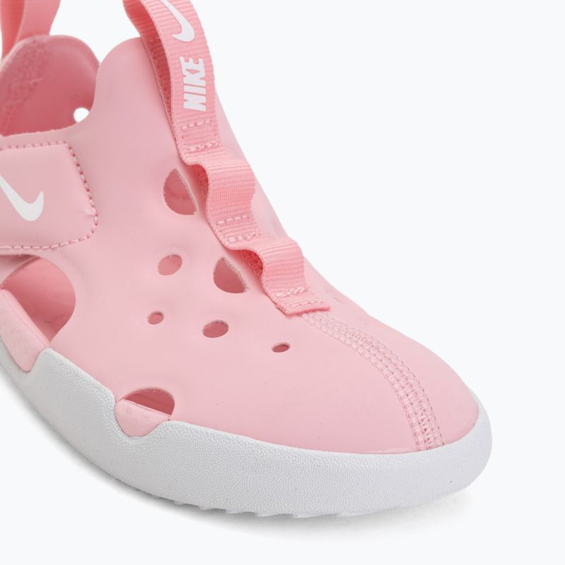 Dětské sandály Nike Sunray Protect 4 HF6277 med soft pink/white 7