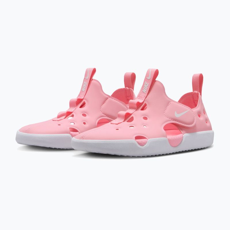 Dětské sandály Nike Sunray Protect 4 med soft pink/white 10
