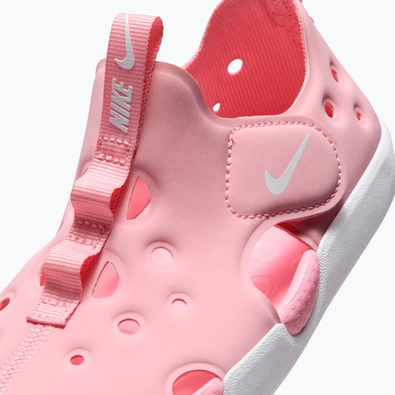 Dětské sandály Nike Sunray Protect 4 HF6277 med soft pink/white 8