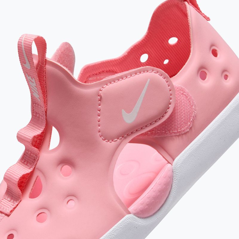 Dětské sandály Nike Sunray Protect 4 HF6277 med soft pink/white 9