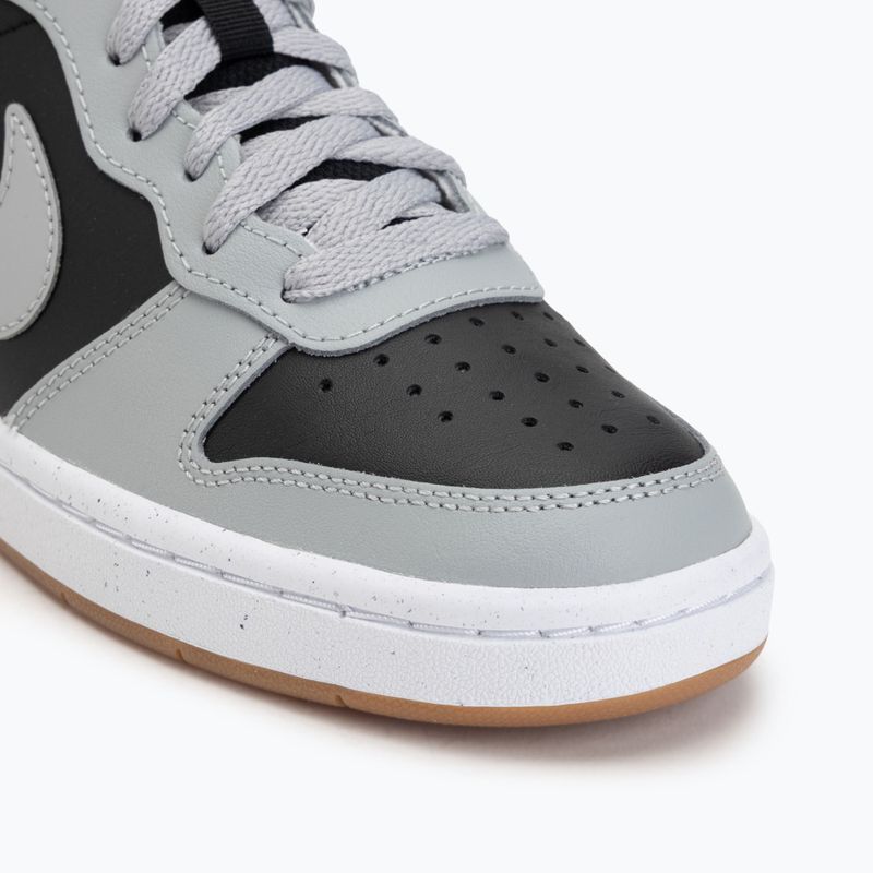Boty Nike Court Borough Mid 2 black/white/gum med brown/light smoke grey 7