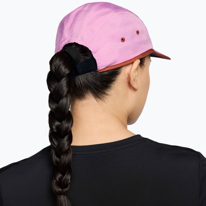 Kšiltovka Nike Dri-Fit Fly light magenta/dusty peach/orange frost 4