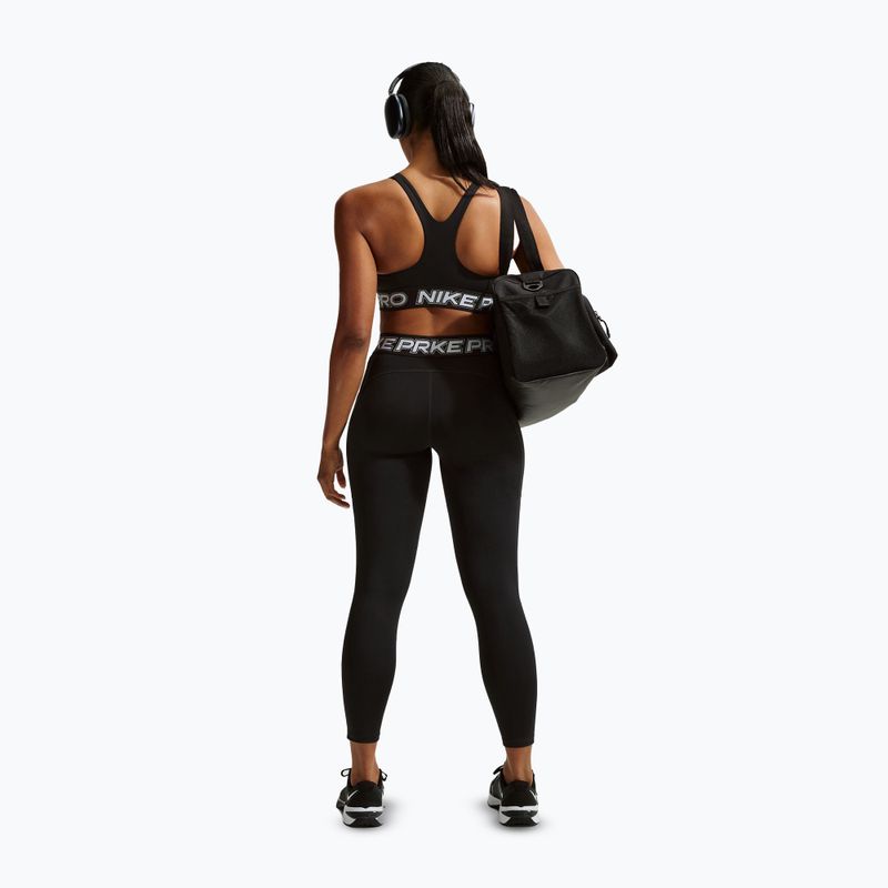 Dámské legíny Nike Pro Mid-Rise 7/8 black/white/white 3