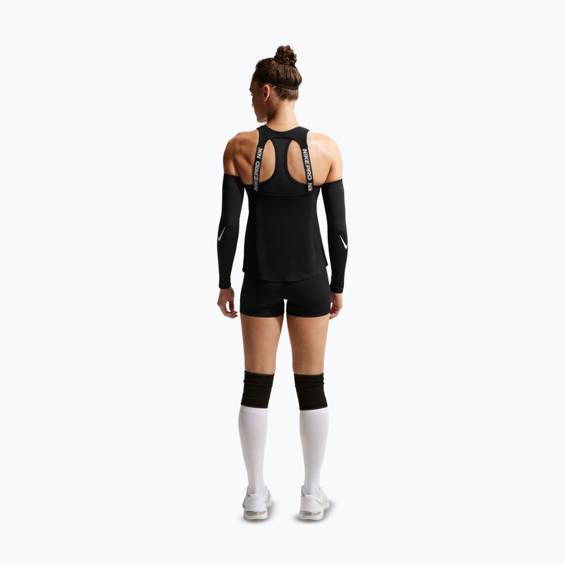 Dámské tréninkové tričko Nike Pro Dri-Fit TT black/white/metallic silver 3