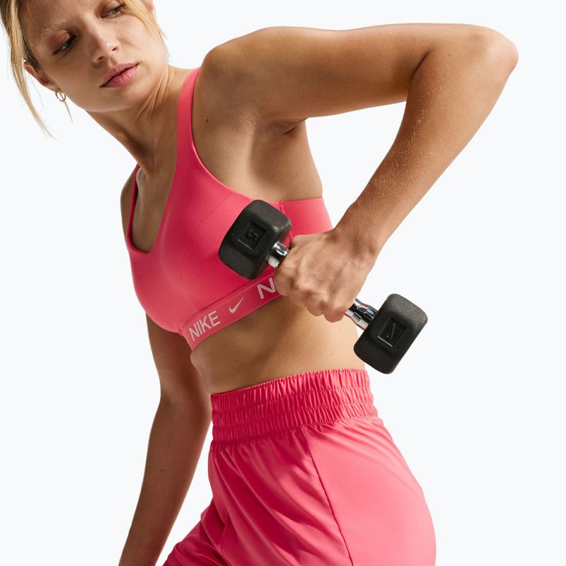 Dámské šortky Nike One Dri-Fit High-Waisted 3" 2In1 sea coral/white 5