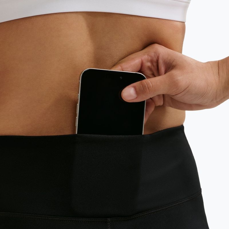 Dámské legíny Nike One Seamless Front High-Waisted black/white 7