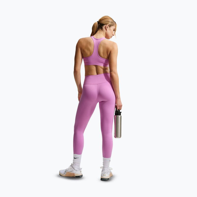 Dámské legíny Nike One Seamless Front High-Waisted light magenta/white 3