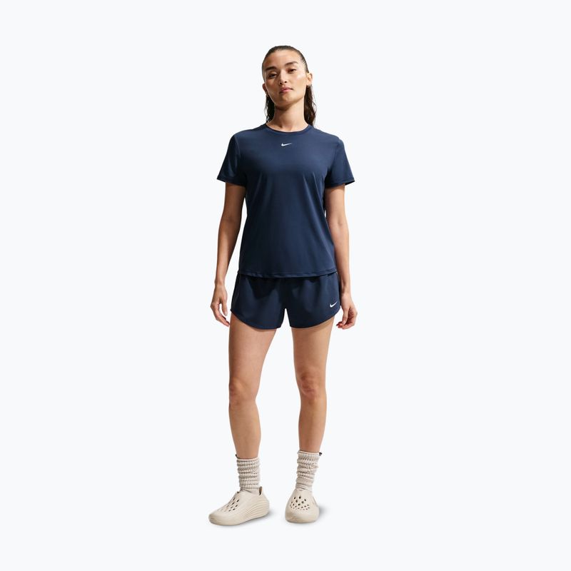 Dámské tréninkové šortky Nike One midnight navy/white 2