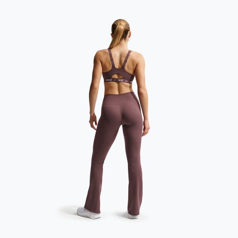 Dámské legíny Nike One High Waisted Flared tattoo/white 3