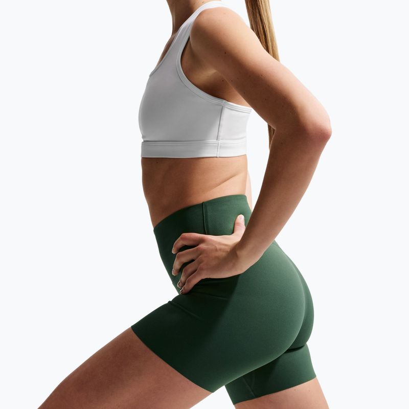 Dámské šortky Nike Zenvy High Waisted Biker 5" fir/white 4
